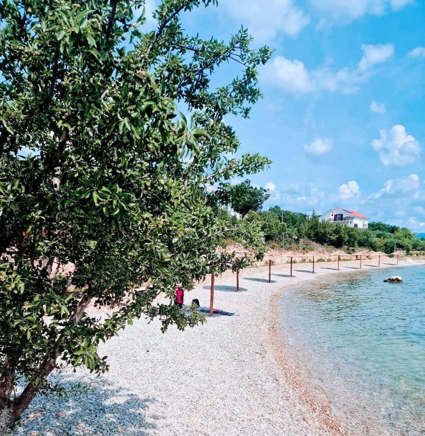 Modern Seeview Apartment Maslenica With Free Wifi, Free Parking, 300M From Beach Экстерьер фото